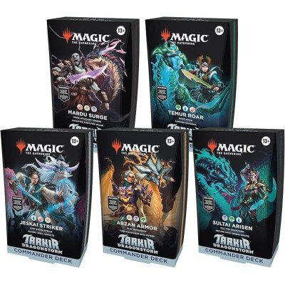 Tarkir: Tormenta de Dragones - Pack 5 Mazos Commander